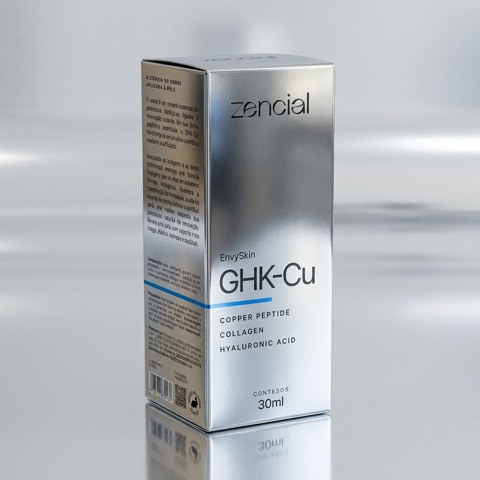 Caixa do Sérum GHK-Cu EnvySkin, 30 ml